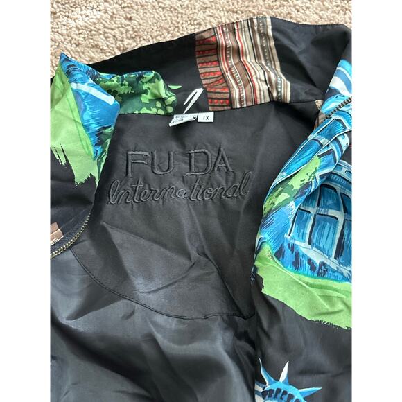 FUDA International New York Silk Jacket Vintage 1X - Picture 6 of 6